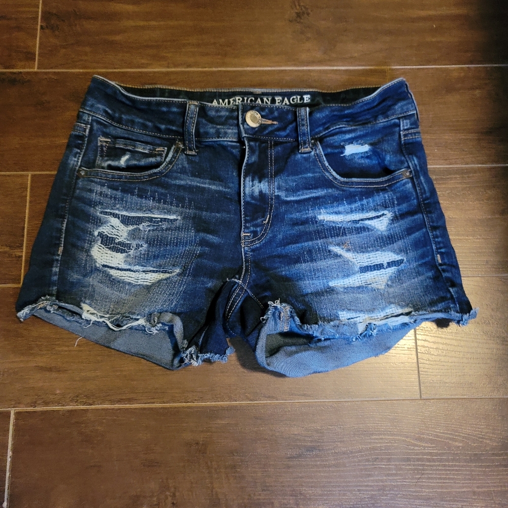 Ladies jean shorts